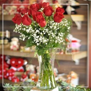 Arranjo de Rosas com 12un