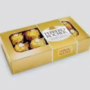 Caixa de bombom Ferrero Rocher com 8 und