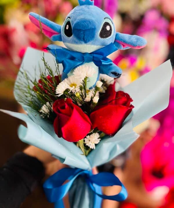Mini Buquê Stitch