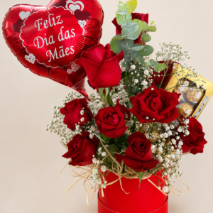 Arranjo com rosas