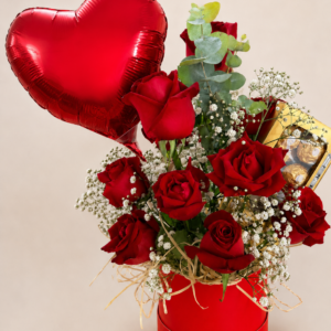 Arranjo com rosas